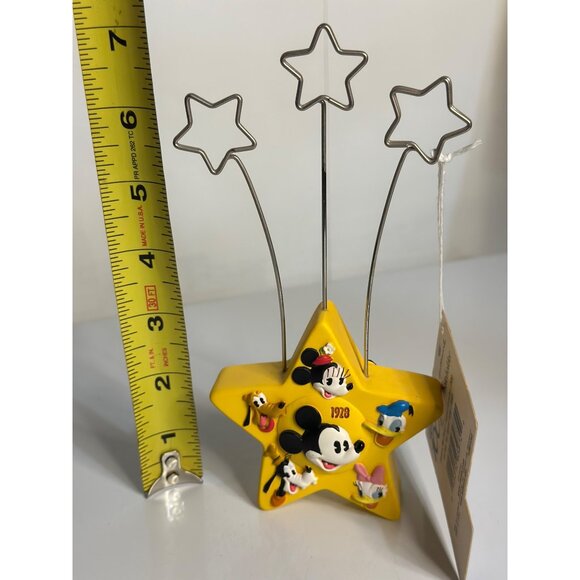 VTG 2001 Hallmark Disney Walt’s 100th Star Photo Holder Mickey Minnie Goofy - Picture 8 of 8